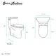 Swiss Madison Sublime One-Piece Elongated Toilet Side Flush 1.28 gpf - SM-1T206 - Image 26