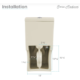 Swiss Madison Sublime III One-Piece Round Toilet Vortex™ Dual-Flush 0.95/1.26 gpf - SM-1T271 - Image 23