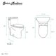 Swiss Madison Sublime One-Piece Elongated Toilet Side Flush 1.28 gpf - SM-1T206 - Image 13