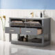 Altair Remi 48" Single Bathroom Vanity Set in Gray and Carrara White Marble Countertop with Mirror  532048-GR-CA - Image 13