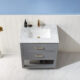 Altair Remi 30" Single Bathroom Vanity Set in Gray and Carrara White Marble Countertop with Mirror  532030-GR-CA - Image 14
