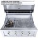 Sunstone Ruby 36" 4 Burner Pro-Sear Grill RUBY4B - Image 14