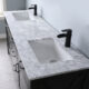 Altair Maribella 72" Double Bathroom Vanity Set in Rust Black and Carrara White Marble Countertop with Mirror  535072-RL-CA - Image 14