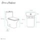 Swiss Madison Carre One Piece Square Toilet Dual Flush 1.1/1.6 gpf with 10" Rough In - SM-1T276 - Image 14