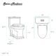 Swiss Madison Voltaire One-Piece Elongated Toilet Dual-Flush 1.1/1.6 gpf - SM-1T113 - Image 14
