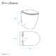 Swiss Madison St. Tropez Back-to-Wall Elongated Toilet Bowl - SM-WT514 - Image 14
