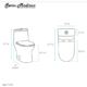 Swiss Madison Ivy One-Piece Elongated Toilet Vortex™ Dual-Flush 1.1/1.6 gpf - SM-1T112 - Image 15