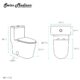 Swiss Madison Dreux High Efficiency One-Piece Elongated Toilet with 0.8 GPF Water Saving Patented Technology - SM-1T180 - Image 15