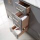Altair Sutton 60" Double Bathroom Vanity Set in Gray and Carrara White Marble Countertop with Mirror  541060-GR-CA - Image 15