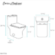 Swiss Madison Carré One-Piece Square Toilet Dual-Flush 1.1/1.6 gpf - SM-1T256 - Image 15
