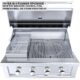 Sunstone Ruby 36" 4 Burner Pro-Sear Grill RUBY4B - Image 15