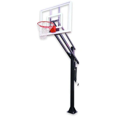 images First Team Attack III In Ground Adjustable Basketball System - Image 1