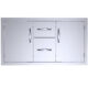 Sunstone Classic Series 42" Double Drawer Door Combo C-DDC42