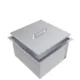 Sunstone Over/Under 20" x 12" Height Single Basin Sink with Cover B-SK20