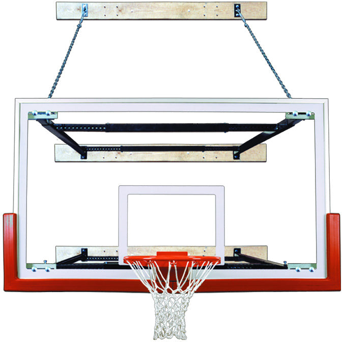 images First Team SuperMount68 Victory Wall Mounted Basketball System - Image 1