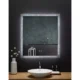 Ancerre 36" Frysta Led Frameless Rectangular Mirror Lighted Bathroom Vanity With Dimmer and Defogger LEDM-FRYSTA-36