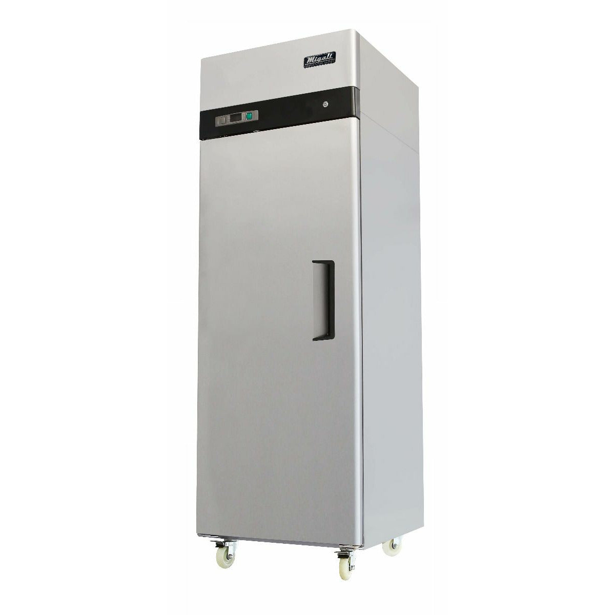 images Migali 1 Door Reach-In Freezer Left Hand Hinge 23 cu. ft. C-1F-LHH-HC - Image 1