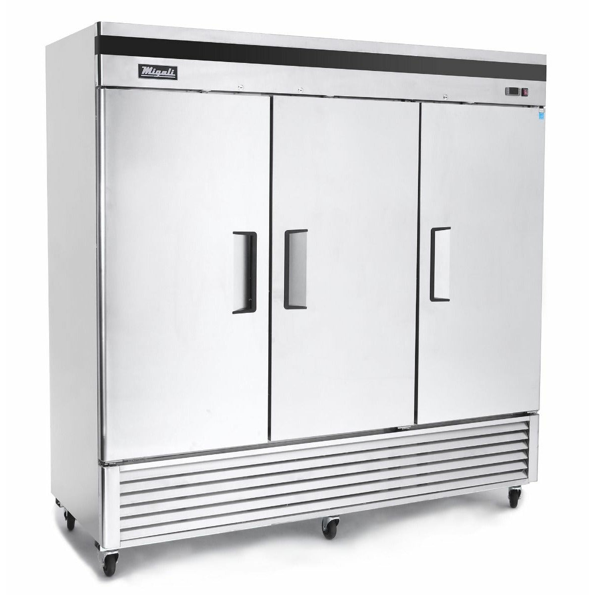 images Migali 3 Door Reach-In Freezer 72 cu. ft. C-3FB-HC - Image 1