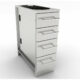 Sunstone 12" 4 Multi Drawer Storage Base Cabinet SBC12SMD