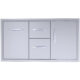 Sunstone Signature Series 42" Double Drawer Door Combo BA-DDC42