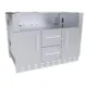 Sunstone 46" Gas Grill Base Cabinet SAC46GLPCD