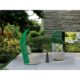 Whiteline Modern Living - Basil Chair CH1732-GRN/GRY