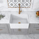 Altair  Porcelain Vitreous China 24" L x 18" W Farmhouse Sink 241024-KS