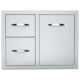 Sunstone 30" Tank Tray Double Drawer Combo A-LPCDD30