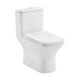 Swiss Madison Carre One Piece Square Toilet Dual Flush 1.1/1.6 gpf with 10" Rough In - SM-1T276