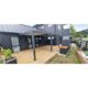 Bon Pergola 10' x 13' Villa Pergola - Motorization & Lighting included, Wall Mount, Dark Grey or White - Image 9