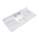 Altair 49" Natural Marble Vanity Top with White Sink 64049-CTP-CA