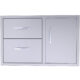 Sunstone Signature Series 36" Double Drawer Door Combo BA-DDC36