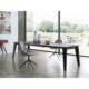 Whiteline Modern Living - Theo Extendable Dining Table DT1718-BLK
