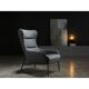 Whiteline Modern Living - Wyatt Leisure Chair CH1707P-DGRY