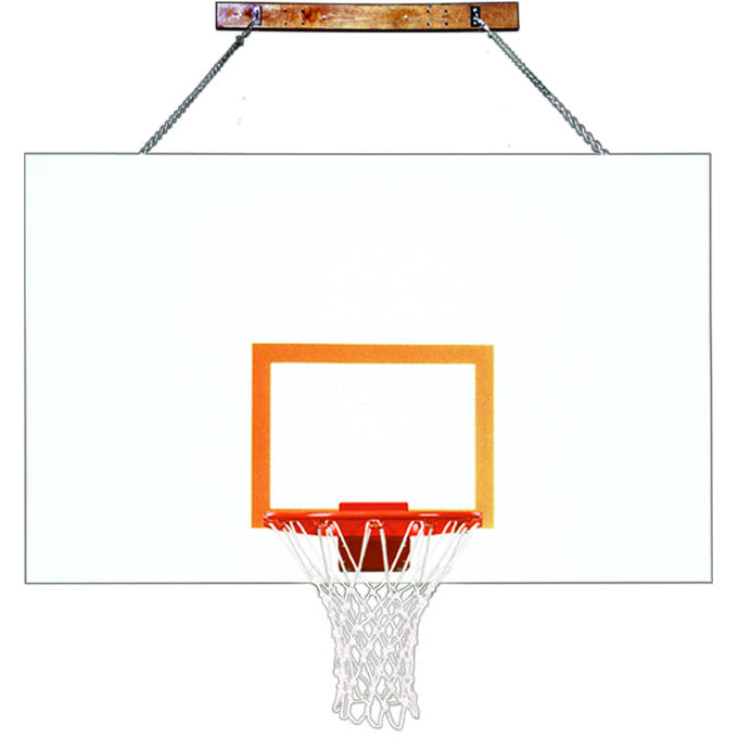 images First Team FoldaMount82 Magnum Side Folding Wall Mounted Basketball System - Image 1