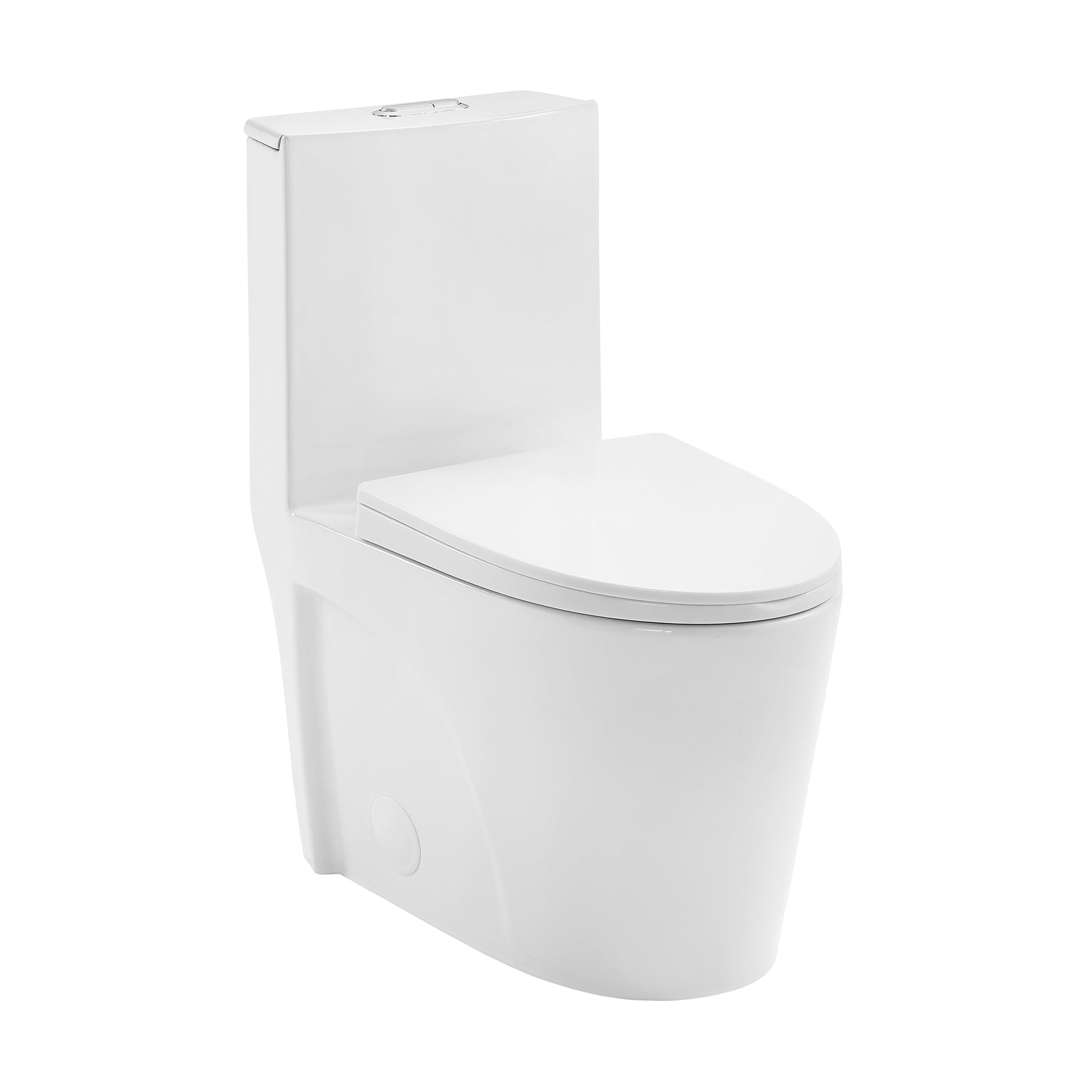 images Swiss Madison St. Tropez One-Piece Elongated Toilet, 10" Rough-In 1.1/1.6 gpf - SM-1T274 - Image 1