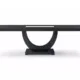 Greg Sheres Lauren Dining Table Wenge AD410-01L-02