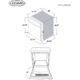 Cosmo 24" Top Control Built-In Tall Tub Dishwasher Fingerprint Resistant, Stainless Steel COS-DIS6502 - Image 15