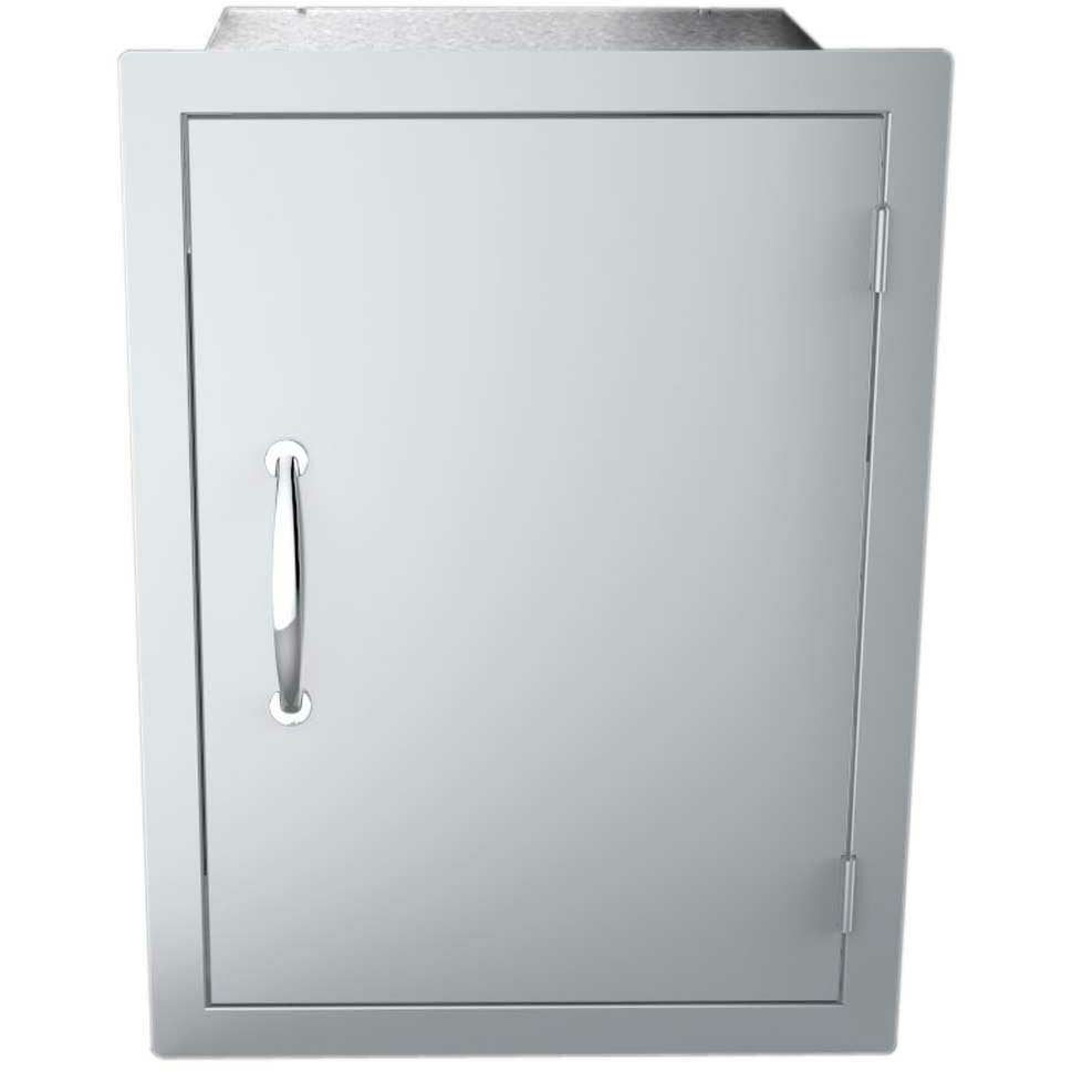 images Sunstone 17" x 24" Flush Mount Vertical Dry Storage Pantry Cabinet DSV1724 - Image 1