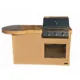 KoKoMo Mini Maui 6' BBQ Island with 33 Inch Bar and Built In BBQ Grill