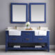Altair 72" Georgia Double Bathroom Vanity Set