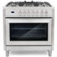 Cosmo 4-Piece, 36" Dual Fuel Range, 36" Range Hood, Dishwasher and Refrigerator COS-4PKG-077 - Image 2