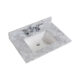 Altair 31" Natural Marble Vanity Top with White Sink 64031-CTP-CA