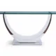 Greg Sheres Marseilles Polished Stainless  Console Table CN-03S - Image 2
