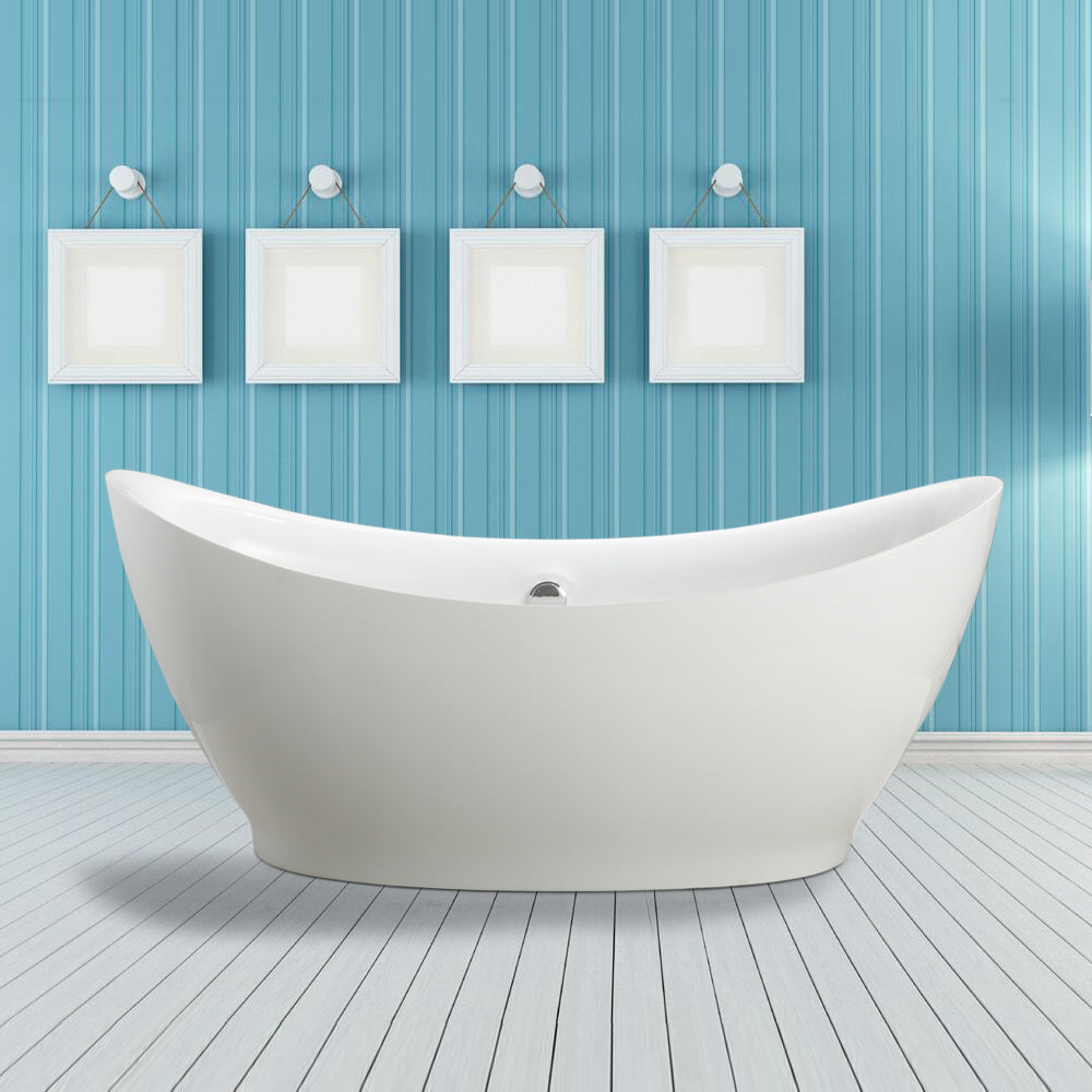 images Vinnova Divinity 68" x 31.5" Soaking Bathtub 232068-BAT-WH - Image 1
