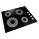 Cosmo 24" Electric Ceramic Glass Cooktop with 4 Elements, Dual Zone Element, Hot Surface Indicator Light and Control Knobs COS-244ECC - Image 5