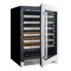 Cosmo 48 Bottle Stainless Steel 24 in. Single Zone Compressor Wine Cooler COS-24BIWCS - Image 11