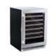 Cosmo 48 Bottle Stainless Steel 24 in. Single Zone Compressor Wine Cooler COS-24BIWCS - Image 5