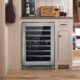 Cosmo 48 Bottle Stainless Steel 24 in. Single Zone Compressor Wine Cooler COS-24BIWCS - Image 2
