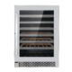 Cosmo 48 Bottle Stainless Steel 24 in. Single Zone Compressor Wine Cooler COS-24BIWCS - Image 3